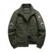 Herrenbekleidung Großhandel Winterjacke Herren Baumwolle Plus Samt Dicker Freizeitmantel Herren MA1 Arbeitskleidung Flug Air Force Uniform_voghion.com