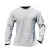 Long Sleeve Men's Fitness Sports Trend Casual Crewneck Hoodie Breathable Quick Dry Loose All Matching Base Shirt_voghion.com