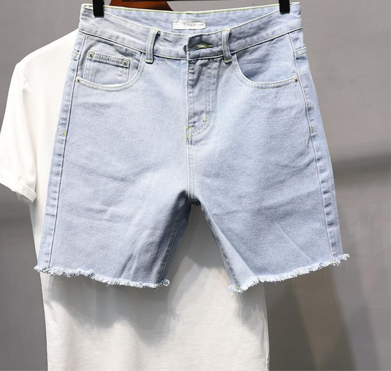 Abbigliamento Uomo Pantaloni Cinque Punti Estivi Jeans Versatili_voghion.com