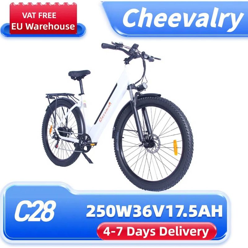 Cheevalry C28 elektrijalgratas 250 W 36 V 17,5 AH E-jalgratas, 29-tolline pendeldatav linnajalgratas_voghion.com