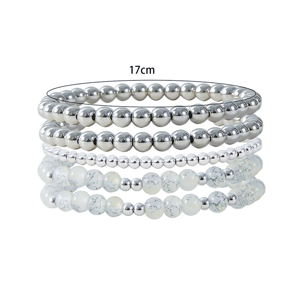 Brățară țesută manual pentru bărbați și femei, cu mărgele din piatră naturală, multistrat, aur, argint, vânzare fierbinte transfrontalieră europeană-americană_voghion.com