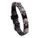 Genuine Leather For Men Skull Head Punk Rock Unisex Star Cowhide Bracelet_voghion.com