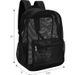 Mesh Backpack 2024 New Fashion Beach Storage Mesh Bag Travel Large Capacity Swimming Mesh Backpack Multi functional Student Fitness Bag_voghion.com