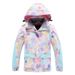 Koosspeak New Children's Ski Suits For Girls, Winter Outdoor Windproof, Water-repellent, Warm, Thickened Snowboard And Ski Jackets._voghion.com