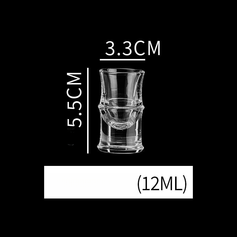 Antique Imperial Old Style Restaurant Household Thickened White Cup Set Wine Divider Small Shot Glass_voghion.com
