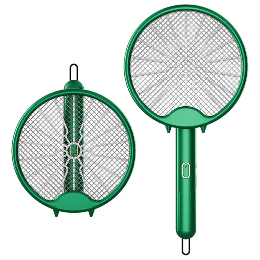 3000V Electric Mosquito Racket Mosquito Killer Lamp USB Rechargeable Foldable Mosquito Repellent Lamp Swatter Fly Swatter_voghion.com