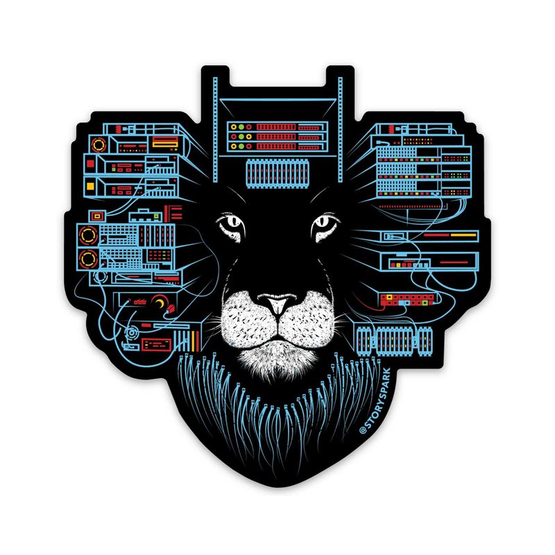 Maneframe Vinyl Sticker_voghion.com