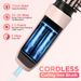 2 In 1 Hair Curler And Straightener 7000Mah Cordless Portable Travel Curling Iron Mini Brush, Rechargeable Heated Hot_voghion.com