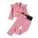 Mother&Kids Kindercasual overhemd met lange mouwen en broek met riemtas_voghion.com