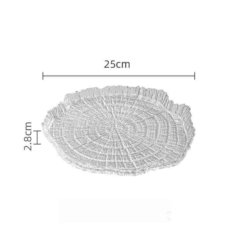 Oude Banyanboom Jaarring Creatief Glas Huis Hoogwaardige Salade Dessertbord Ins Stijl Onregelmatig_voghion.com