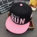 Camo Run Letter Snapback Baseball Cap Camouflage Hip Hop Hat Outdoor Sports Street Dance Fashion Casual Pink Hat for Men_voghion.com