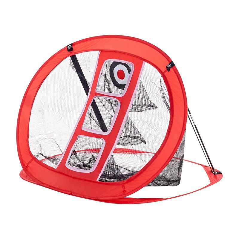 VEVOR Golf Chipping Net, Pop Up Golf Practice Net, Portable Indoor Outdoor Home Golf Hitting Aid Net With Target And Carry Bag, For Backyard Driving Training Swing, Gift For Men, Golf Lover, Red_voghion.com