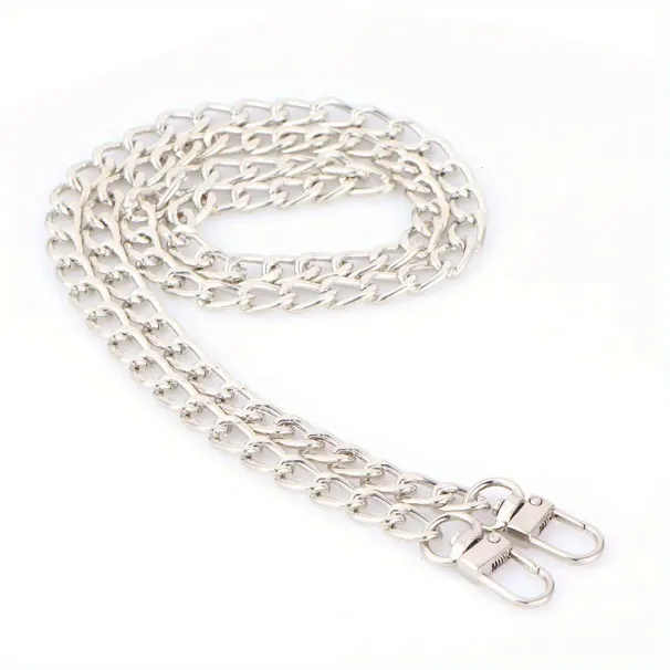 40-140cm Purse Flat Handbag Chains for Wallet Satchel Tote Bags Shoulder Bag Chain Replacement Strap 241028_voghion.com