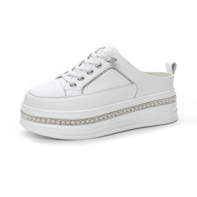 Baotou-Sandalen für Damen mit dicker Sohle, modisch für den Außenbereich, Sommer 2024, neu, leicht und vielseitig, ohne Absatz_voghion.com