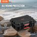 Weatherproof Clips Pistol Equipment Microphone Protect Holes With Hard Padlock Case Handle Cu.ft Foam 0.56 Camera PU And_voghion.com