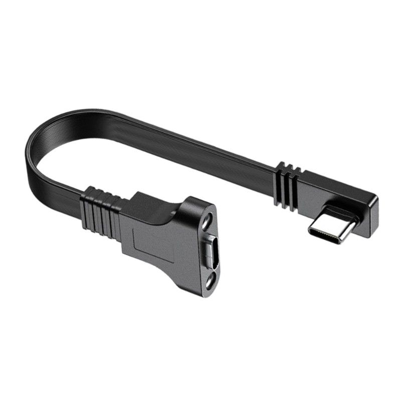 Câble USB-C 100 W à charge rapide à 90 degrés pour téléphone portable_voghion.com