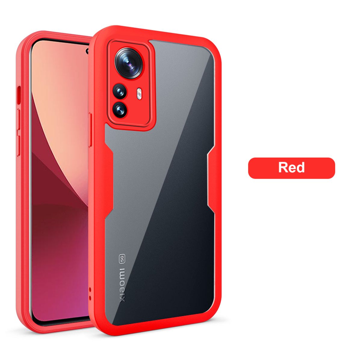 360 Full Cover Fodral För Xiaomi 12 Pro Cover Stötsäkert Fodral För Xiaomi 12X 12Pro Dubbelsidig film Skyddsskal_voghion.com