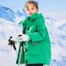 Boys' Long Puffer Jacket With Hood - Thickened Down Coat For Kids, Winter Warm Jacket, Blue/Black/Green, Size 120-170cm_voghion.com