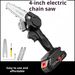 21V Cordless Mini Chainsaw – Lightweight One-Handed Electric Pruning Saw For Garden, Wood Cutting & DIY (Brushless Motor, Oil-Port Design)_voghion.com
