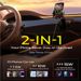 UYUXIO Manual Clamp Wireless Charger 15 Fast Charging Air Vent Car Mount Holder For IPhone Samsung Android Phone_voghion.com