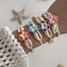 Fashion New Beach Anklet Bracelet Bohemian Style Women's Flower Shell Woven Jewelry Accessories_voghion.com