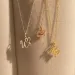 Collana con ciondolo con lettera iniziale A-Z, moda donna, minimalismo, regalo, gioielli in acciaio inossidabile all'ingrosso_voghion.com