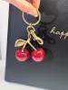 Exquisite Cherry Charm Pendant Decoration for Handbag Shoulder Bag High-Grade Keychain Bags Accessory 240729_voghion.com