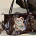 Borsa a tracolla Nicole Tote, borsa a tracolla da donna, modello Bear Tote, borsa a tracolla grande e capiente, modello Y2K, modello Sunlight Desire, nuova borsa a tracolla per la primavera e l'estate 2025._voghion.com