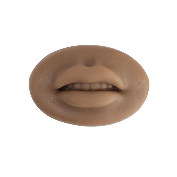 Practice Silicone Reusable Skin Lips Mold for Permanent Human Lips Elasticity Makeup Tattoo Beginner Artists T_voghion.com
