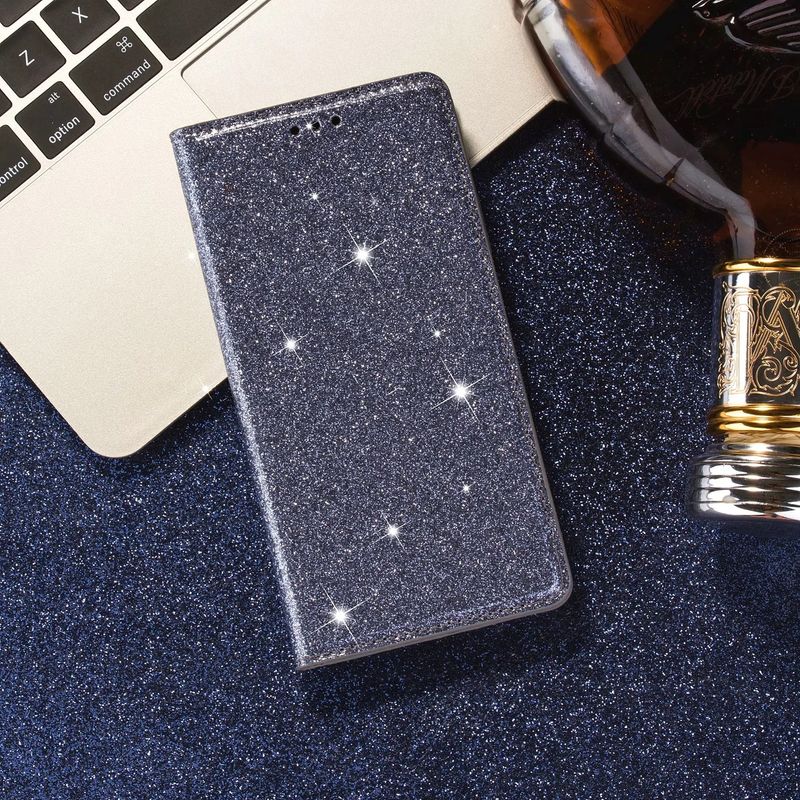 Glitzernde Bling-Hülle für Xiaomi Redmi Note 10 Pro 8T 9 9A 9C POCO F3 X3 NFC Mi 11 Pro Ultra Shiny Flip Wallet Funda Protec_voghion.com