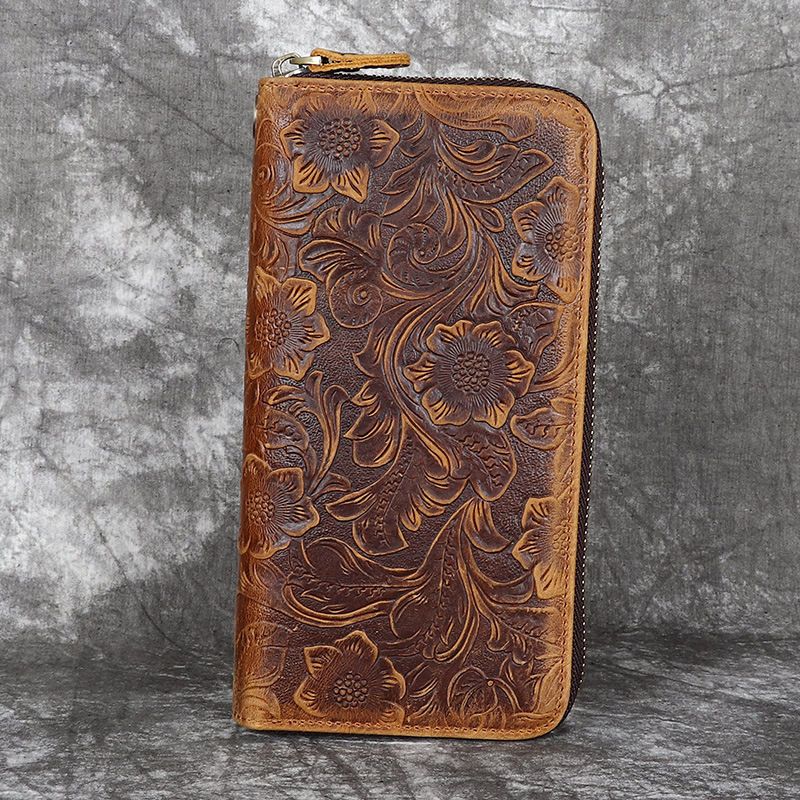 Ledergeldbörse, Handtasche, Kartentasche, Damentasche, Sporttasche, Herrentasche, Multifunktionale große Kapazität, stilvoll und schön_voghion.com