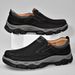 Shoes 2025 Spring New Slip-On Men's Leather Loafers_voghion.com