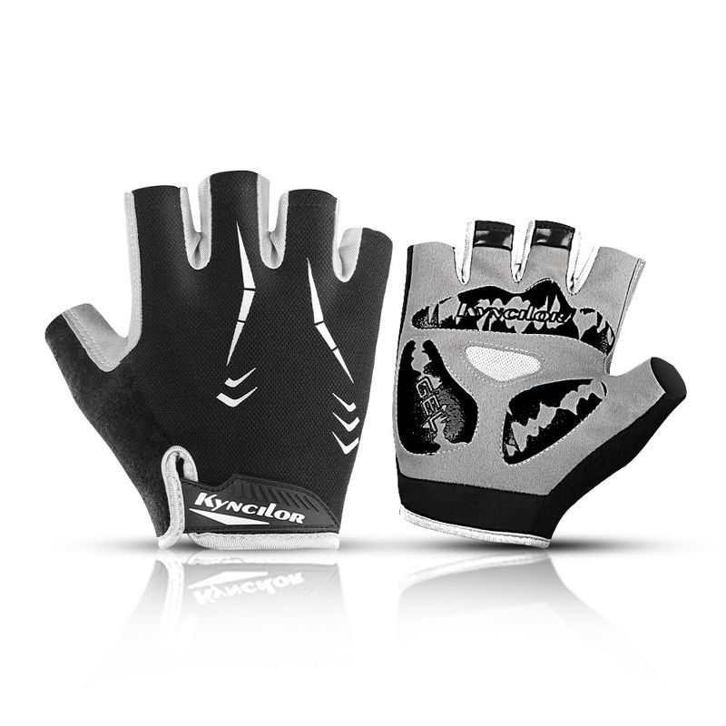 Sport e intrattenimento uomo mezze dita pesca fitness mountain bike alpinismo usura resistente ammortizzante equipaggiamento protettivo_voghion.com