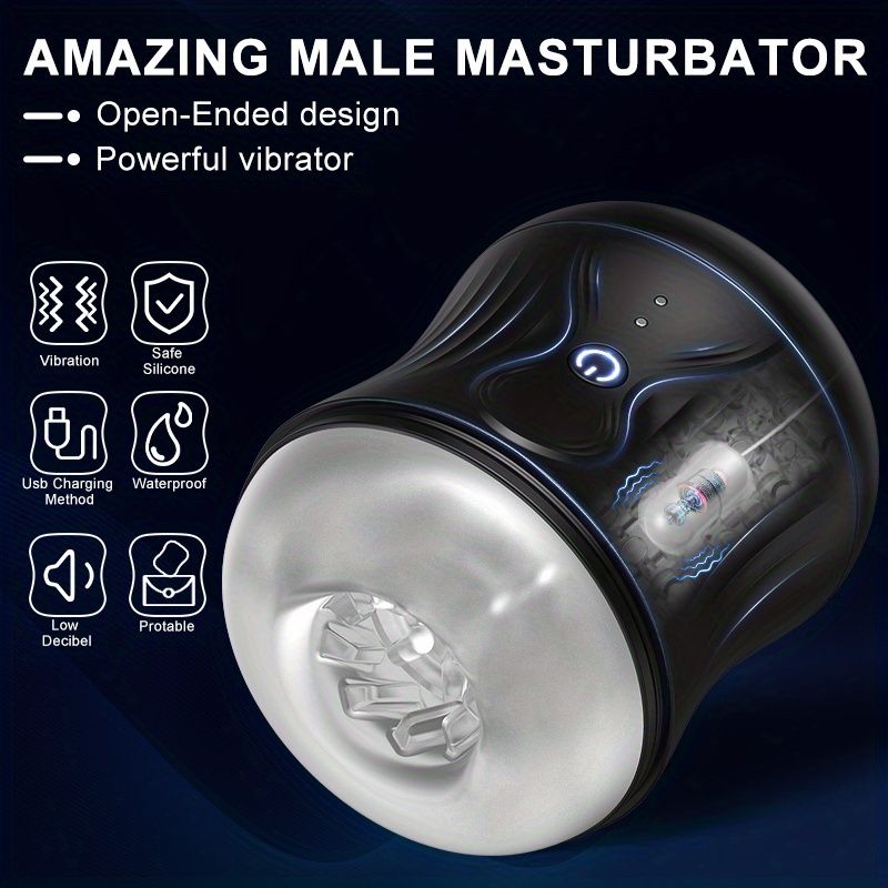 Masturbador masculino vibrador, juguetes sexuales masculinos para adultos, vibrador masculino, juguetes sexuales masculinos, bolsillos para masturbación, mangas púbicas, copas de masturbación masculina, placer sexual oral_voghion.com