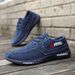 Men's Casual Canvas Shoes - Breathable Slip-Resistant Comfort Sneakers With Lace-Up Design For Spring/Autumn_voghion.com