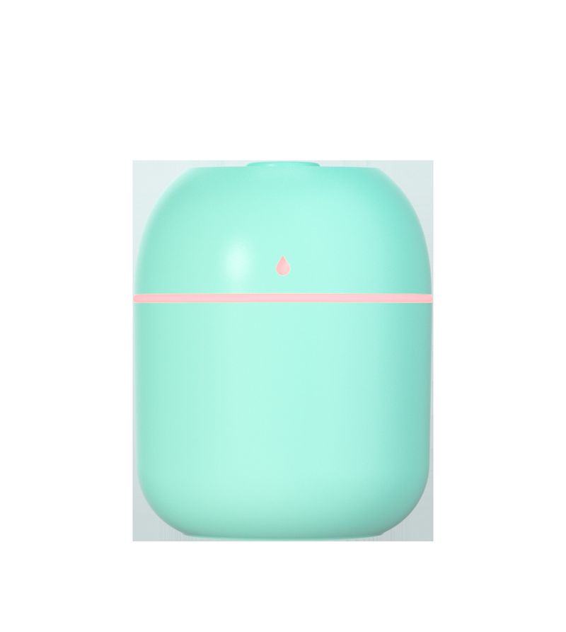 Ultra-Quiet USB Air Humidifier With Aromatherapy & Mood Light For Home, Office, And Car – Compact, Portable, And Energy-Efficient (White/Pink/Green)​_voghion.com