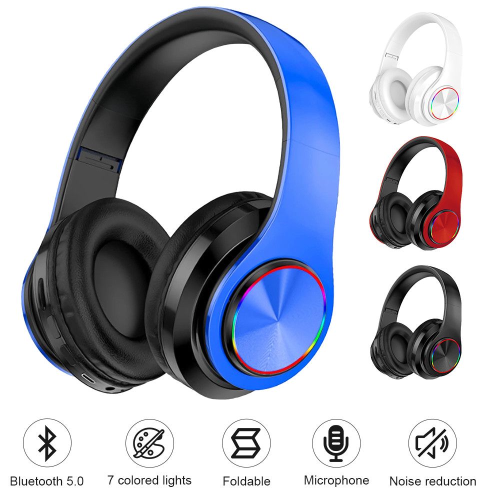 Kabellose Bluetooth 5.1-Kopfhörer mit Geräuschunterdrückung, Over-Ear-Stereo-Ohrhörer, UK_voghion.com