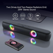Long Strip RGB Luminous Bluetooth B320 Game Home Stereo 3D High Quality TypeC Speaker_voghion.com