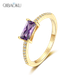 4*8mm Amethist Ringen Voor Vrouwen S Sier Ovale Cubic Zirconia Ring Wijsvinger Anel Bruids Bruiloft Sieraden_voghion.com