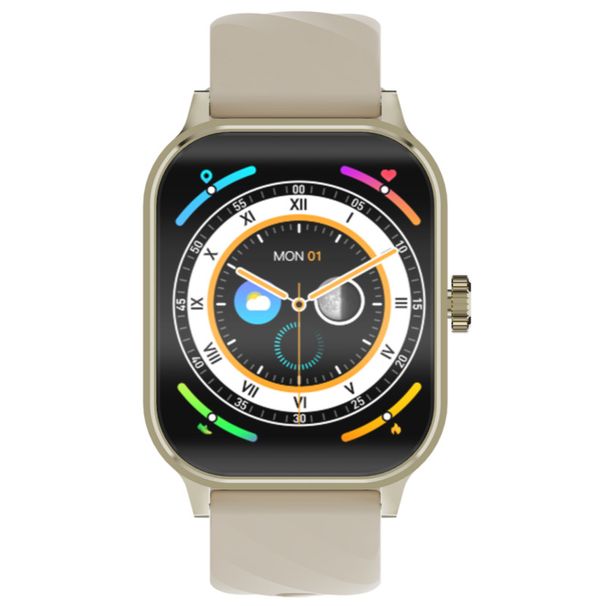 Cross Border U9 Curved Screen Smart Watch For Non-invasive Blood Glucose Measurement, Sleep Heart Rate, Blood Oxygen And Blood Pressure Measurement,_voghion.com