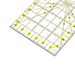 Cutting ruler rectangular ruler sewing and patchwork ruler acrylic two-color hollow ruler_voghion.com
