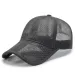 Gorra de béisbol de malla completa de verano de gran oferta, gorra de béisbol de secado rápido, protección solar, senderismo, golf, correr, gorra ajustable con cierre trasero_voghion.com