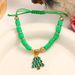 4-Piece Christmas Bracelet Set With "Merry Christmas" Motif, Santa Claus, Reindeer And Christmas Tree(color Random)_voghion.com