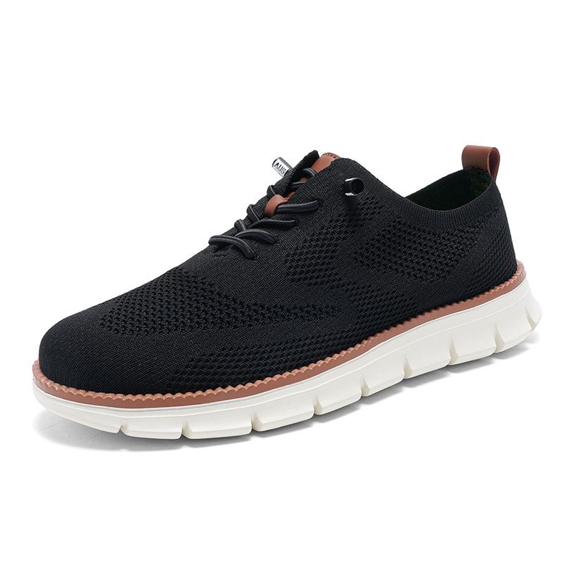 Herren Freizeitschuhe Schnürschuhe Leichte Bequeme Fahrschuhe Flats Herren Outdoor Oxfords Schuh_voghion.com