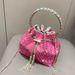 Purses And Handbags For Women Luxury Designer Bucket Clutch Purse Evening Banquet Bag Crystal Rhinestone Shoulder Bags_voghion.com