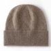 Wool Hat Autumn Winter New Cashmere Unisex Casual Knitted Simple Warm Ear Protection Head Wrap_voghion.com