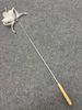 New Two-Section Telescopic Teaser Wand Solid Wood Feather Interactive Fun Pet Self-Entertainment Cat Toy_voghion.com