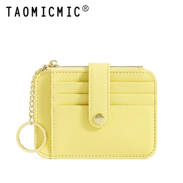 Schlüsselanhänger, süßer Multi-Kartensteckplatz, einfache, kreative Geldbörse, neuer Mini-Studenten-Kartenhalter im koreanischen Stil für Damen_voghion.com