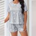 Women's Sleepwears Summer T Shirts And Shorts Plus Size Women's Pajamas Plus Size Home Clothes Suits_voghion.com