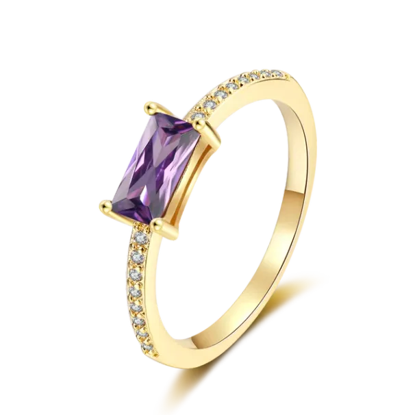 4*8mm Amethist Ringen Voor Vrouwen S Sier Ovale Cubic Zirconia Ring Wijsvinger Anel Bruids Bruiloft Sieraden_voghion.com